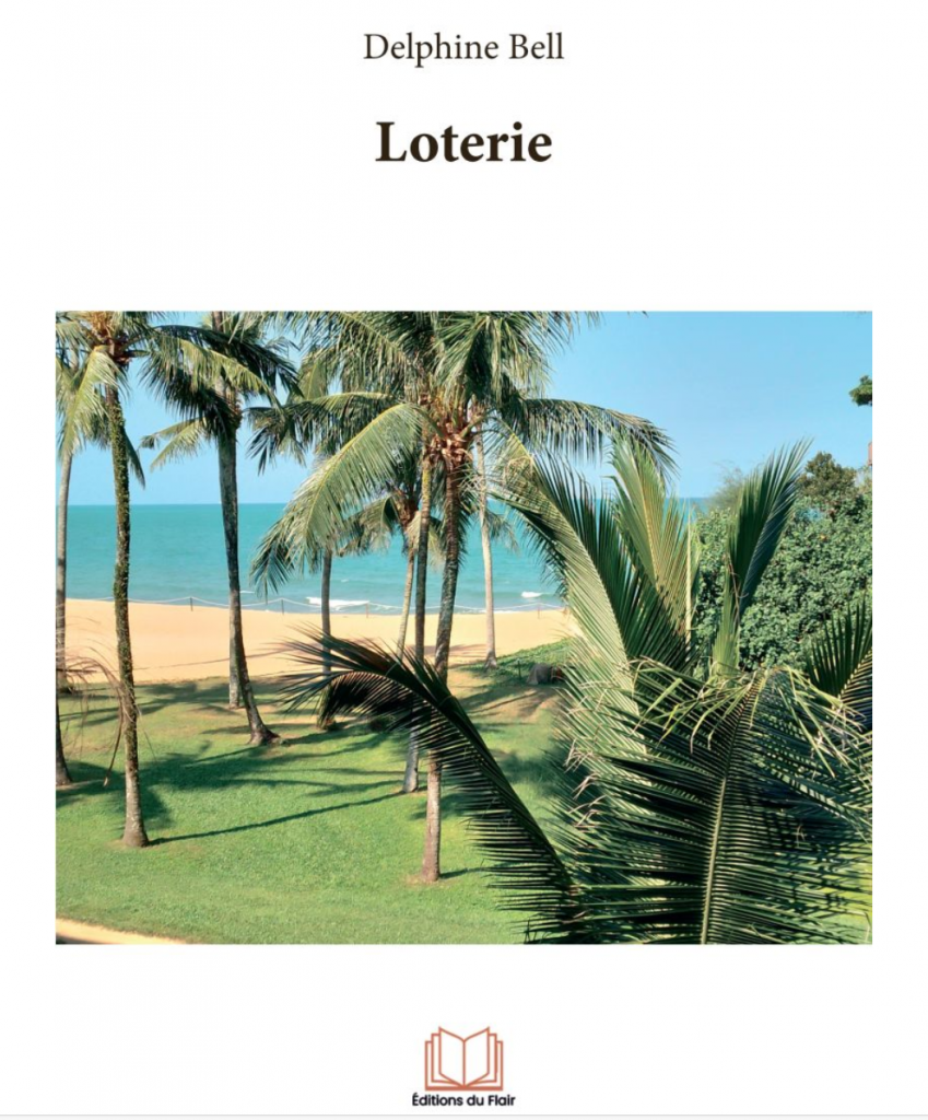 Dans un écrin tropical, le roman 'Loterie' de Delphine Bell se dévoile : une couverture évoquant la sérénité d'une plage paradisiaque, promettant une évasion littéraire. Les palmiers balancés par la brise et le sable doré à l'horizon invitent à découvrir les rebondissements de ce récit captivant où le destin se joue d'un simple billet de loterie. Cette image suggère un voyage où la fortune et le sort de l'héroïne s'entremêlent avec la beauté tranquille d'une vie que l'on rêverait tous de gagner.