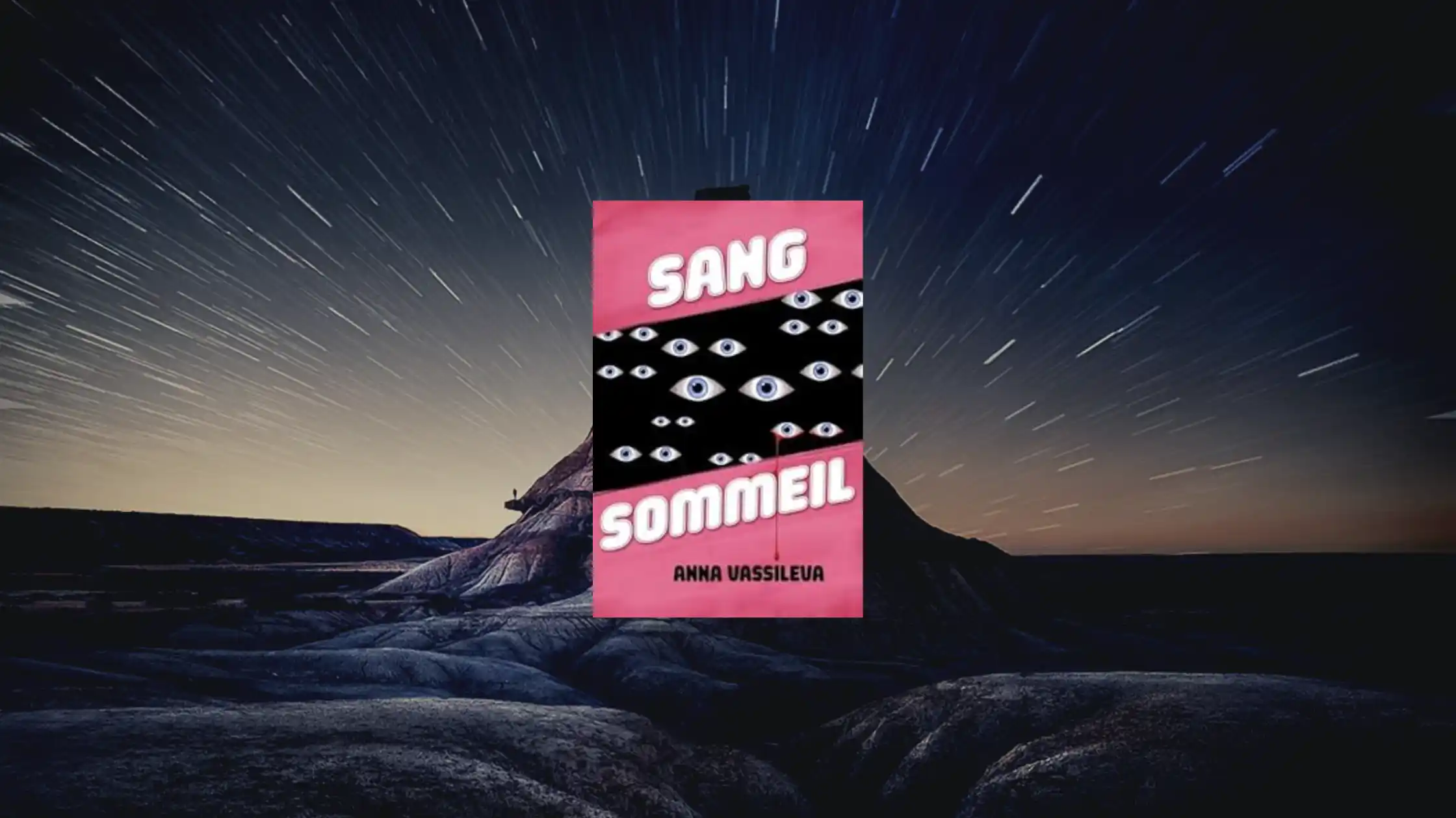 Couverture de Sang Sommeil d’Anna Vassileva – critique d’un roman dystopique sur le sommeil, la surveillance et l’instinct maternel.