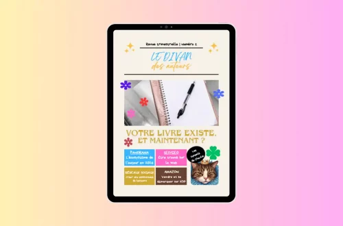 Le Divan des Auteurs — Numéro 1 | Magazine trimestriel de stratégie marketing pour auteurs indépendants.