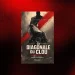 Couverture du roman La diagonale du clou de Jean-Baptiste Barreau, Éditions Maïa : un homme en fauteuil roulant électrique devant une diagonale rouge. Découvre la chronique littéraire juste ici.